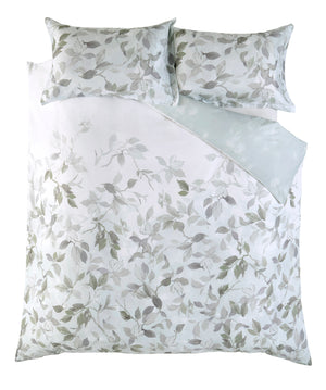 Designers Guild Fleur Blanche Platinum Duvet Set
