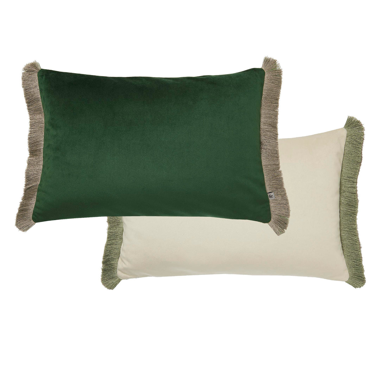 Graham & Brown Fringe Opulence 40cm x 60cm Feather Filled Cushion