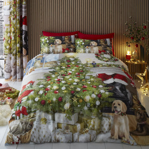 Fusion Christmas Tree Multi Duvet Set