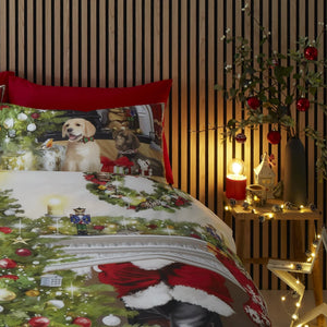 Fusion Christmas Tree Multi Duvet Set