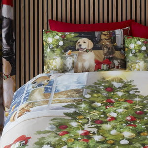 Fusion Christmas Tree Multi Duvet Set
