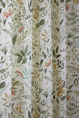 Sundour Cleo Willow 3" Pencil Pleat Curtains