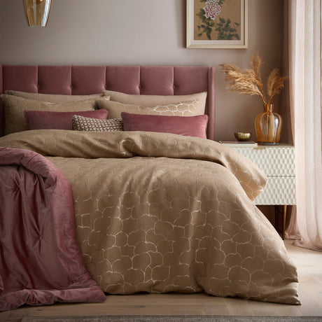 Soiree Ginko Jacquard Natural Duvet Set