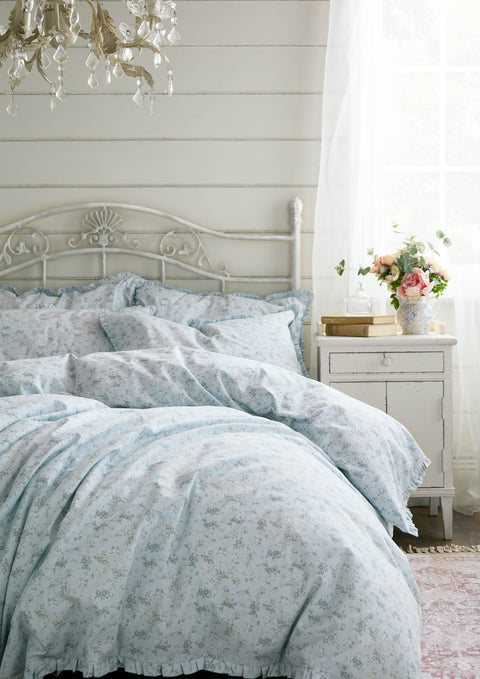 Shabby Chic by Rachel Ashwell Georgie Ditsy Blue Duvet Set