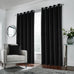 Tyrone Hampton Velvet Thermal Blackout Eyelet Curtains