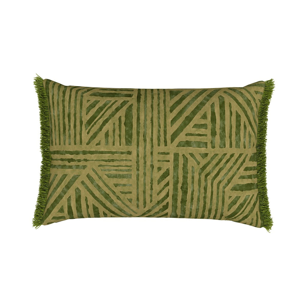 Harlequin Crater Jade 60cm x 40cm Feather Filled Cushion