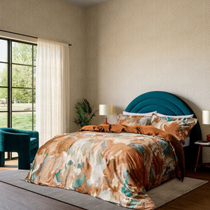 Harlequin Foresta Baked Terracotta Duvet Set