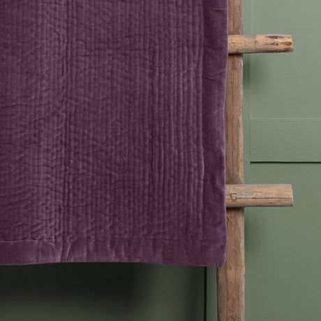 Voyage Haze 140cm x 220cm Velvet Quilted Throw