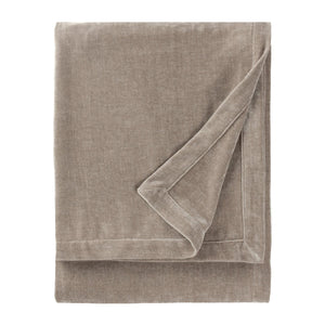 The Linen Yard Heavy Chenille Velvet Throw