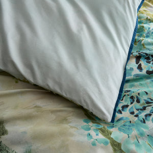 Soiree Hidden Garden Green Duvet Set