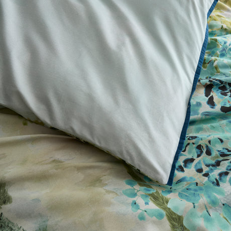 Soiree Hidden Garden Green Duvet Set
