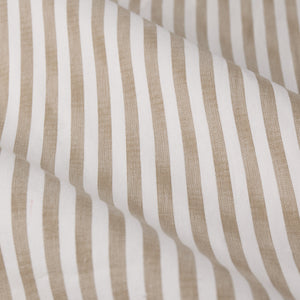 The Linen Yard Hebden Stripe Eyelet Curtains