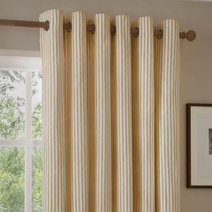 The Linen Yard Hebden Blackout Eyelet 100% Cotton Curtains