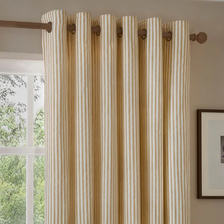 The Linen Yard Hebden Blackout Eyelet 100% Cotton Curtains