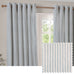 The Linen Yard Hebden Blackout Eyelet 100% Cotton Curtains