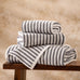The Linen Yard Hebden Stripe 450gsm 100% Cotton Towels