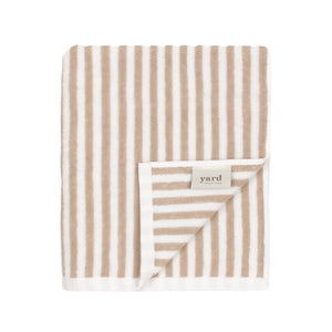The Linen Yard Hebden Stripe 450gsm 100% Cotton Towels