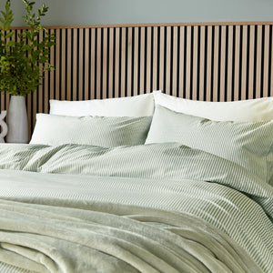 Helena Springfield Calico & Chalk Twill Stripe Duvet Set