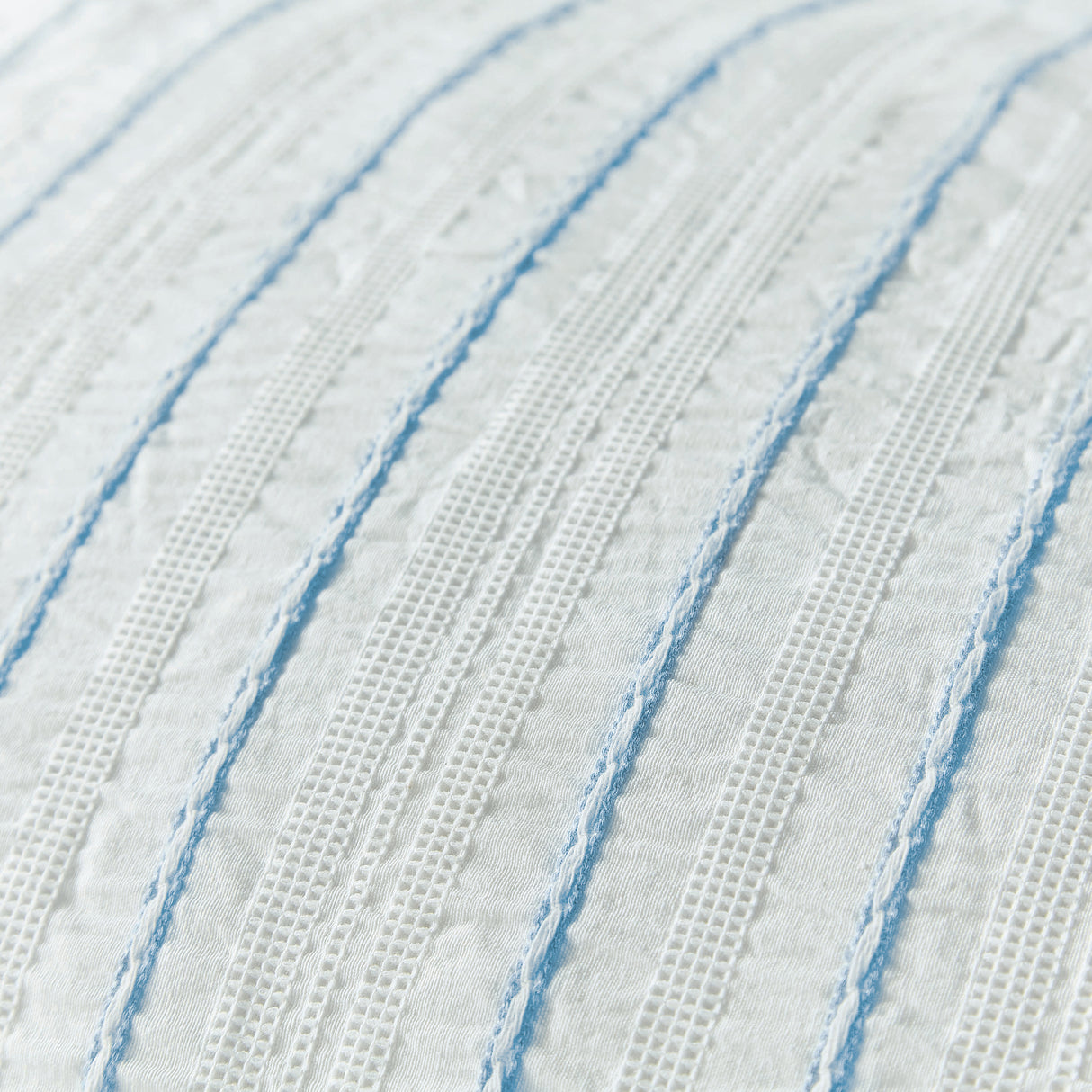 Helena Springfield Calico & Chalk Waffle Stripe Duvet Set