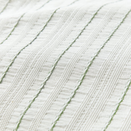 Helena Springfield Calico & Chalk Waffle Stripe Duvet Set