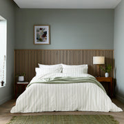 Helena Springfield Calico & Chalk Waffle Stripe Duvet Set