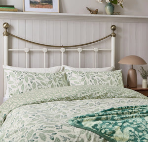 Harvest Moon by Helena Springfield Acorns Sage Duvet Set