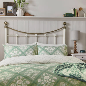 Harvest Moon by Helena Springfield Folk Trellis Duvet Set
