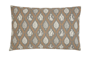 Harvest Moon by Helena Springfield Woodland Trellis Graphite/Copper Duvet Set
