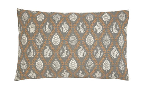Harvest Moon by Helena Springfield Woodland Trellis Graphite/Copper Duvet Set