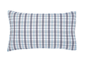 Helena Springfield Long Island Jones Check 100% Brushed Cotton Navy Duvet Set