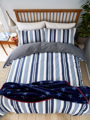 Helena Springfield Long Island Huntington Stripe Duvet Set