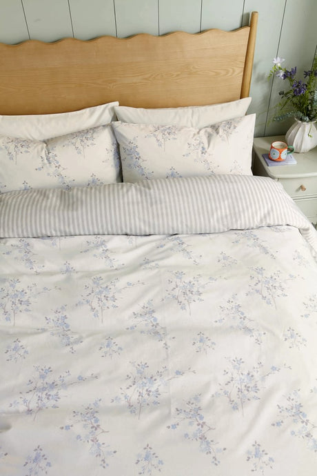 Helena Springfield Secret Garden Blossom Powder Blue Duvet Set