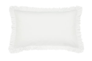 Helena Springfield Secret Garden Clara Embroidered Frill White Duvet Set