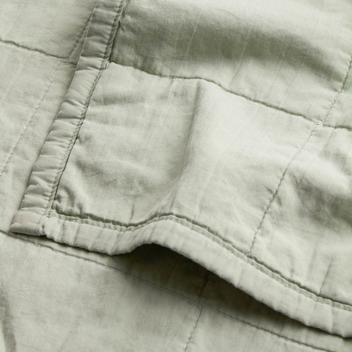 The Linen Yard Hebden Quilted Washed Cotton Bedspread