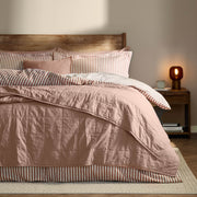 The Linen Yard Hebden Quilted Washed Cotton Bedspread