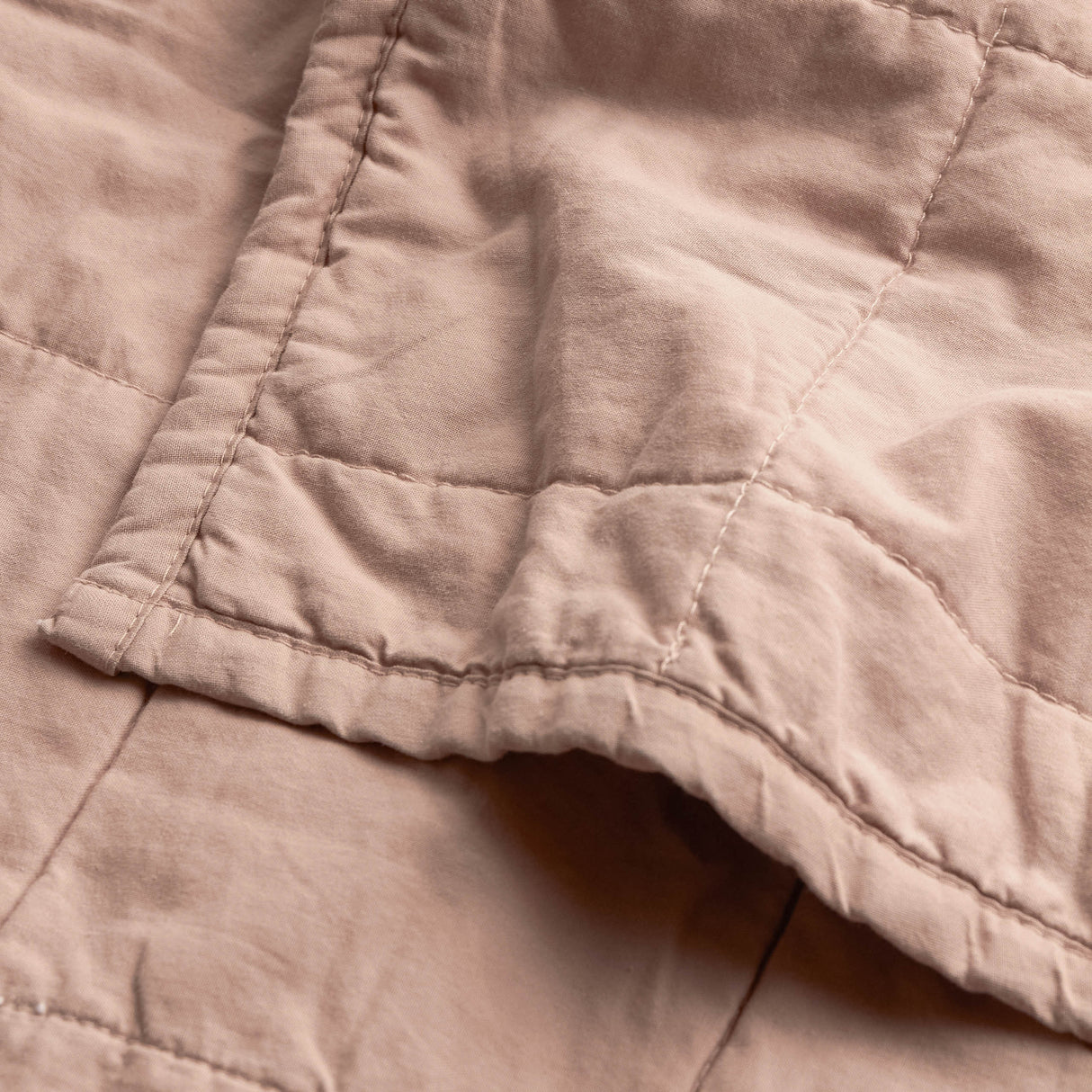 The Linen Yard Hebden Quilted Washed Cotton Bedspread