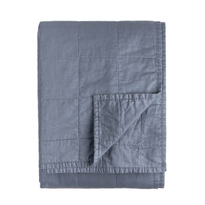 The Linen Yard Hebden Quilted Washed Cotton Bedspread