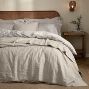 The Linen Yard Hebden Quilted Washed Cotton Bedspread