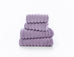The Lyndon Company Hamilton Soft Rib Zero Twist 100% Cotton 550gsm Lavender Towels