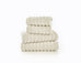 The Lyndon Company Hamilton Soft Rib Zero Twist 100% Cotton 550gsm Vanilla Towels