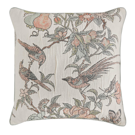 Historic Royal Palaces Hampton Jacquard Multi 45cm x 45cm Microfibre Filled Cushion