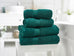 Deyongs Hathaway 650gsm Zero Twist Evergreen 100% Cotton Towels
