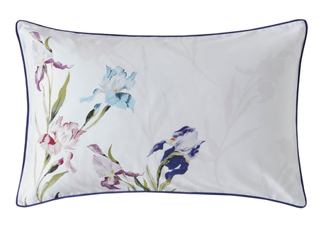 Laura Ashley Hawling Irises Grape Purple Duvet Set
