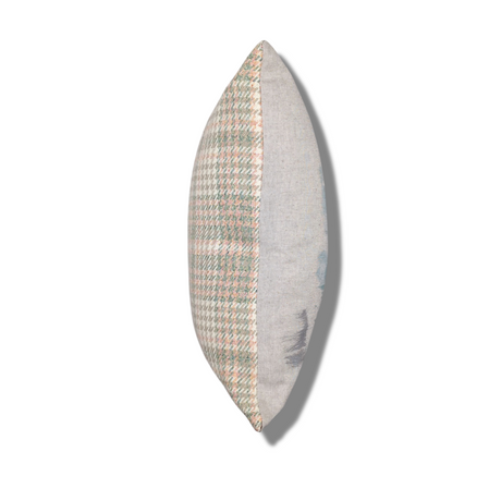 Style Highland Stag Tartan 43cm x 43cm Polyester Filled Cushion