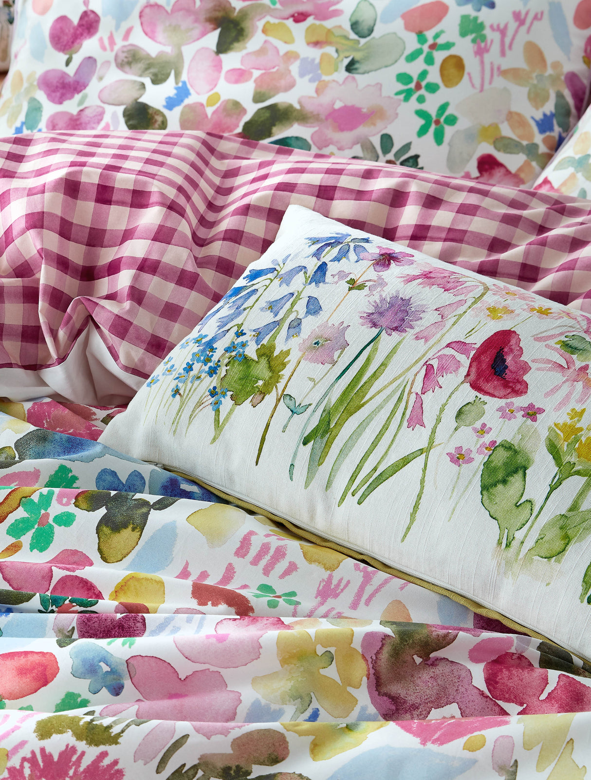 Bluebellgray Isolation Garden Multi 30cm x 50cm Microfibre Filled Cushion
