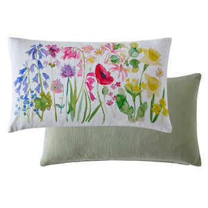 Bluebellgray Isolation Garden Multi 30cm x 50cm Microfibre Filled Cushion