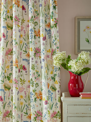 Bluebellgray Isolation Garden Spring Lined Header Tape Curtains