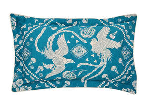 Joules Hidcote Birds Floral Blue Duvet Set
