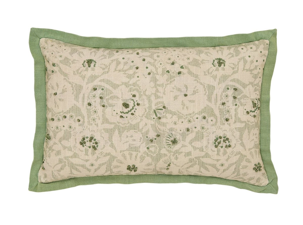 Joules Provence Creme/Multi 35cm x 50cm Fibre Filled Cushion