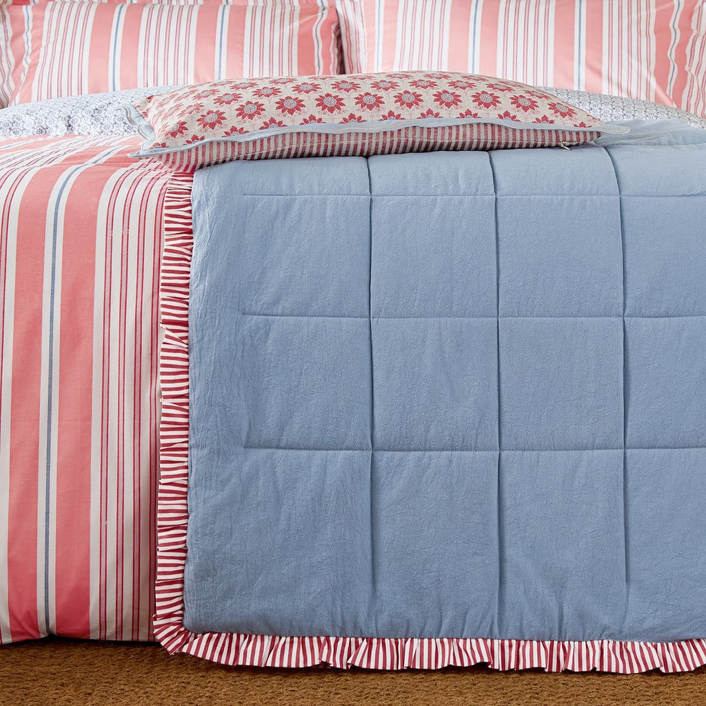 Joules Siesta To Fiesta Blue 200cm x 150cm Throw